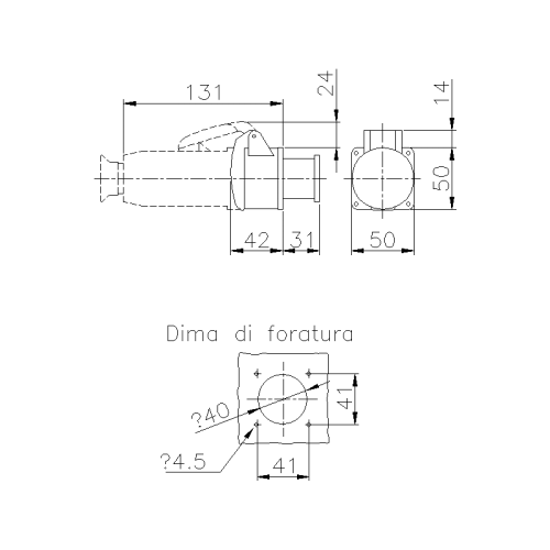 CEE НАДНИЗЬКОВОЛЬТНА РОЗЕТКА НА ПАНЕЛЬ, ПРЯМА, 16A 3P 20-25/40-50V 100-200HZ 4H IP44