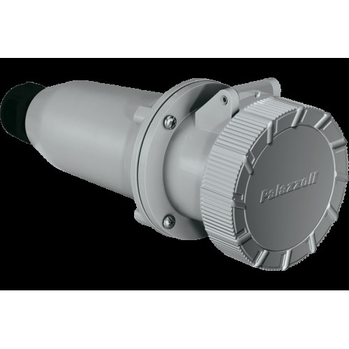 CEE EXTRA-LOW VOLTAGE STRAIGHT CONNECTOR FOR TWIN CABLE 32A 2P 40-50V 50-60HZ 12H IP67 CEE EXTRA-LOW VOLTAGE STRAIGHT CONNECTOR FOR TWIN CABLE 32A 2P 40-50V 50-60HZ 12H IP67
