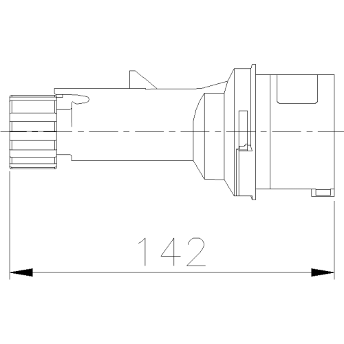 МУЛЬТИМАКС ПРЯМА ВИЛКА 16A 3P+N+E 380-415V 50-60HZ 6H IP44