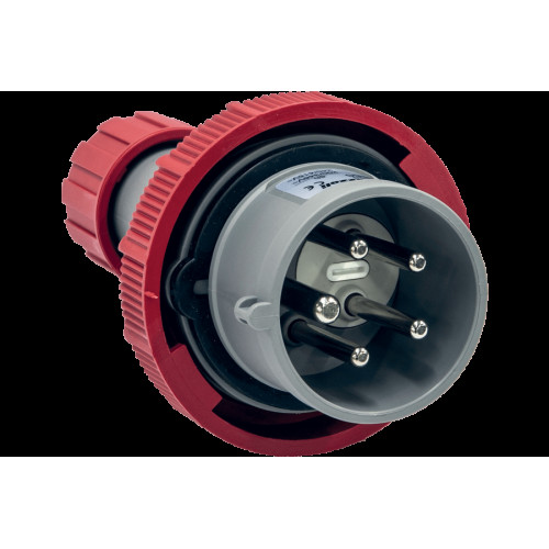 ПРЯМА ВИЛКА MULTIMAX З ФАЗОВИМ ІНВЕРТОРОМ 32A 3P+E 400V 6H IP67