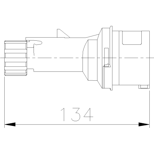 МУЛЬТИМАКС ПРЯМА ВИЛКА 16A 3P+E 380-415V 50-60HZ 6H IP44