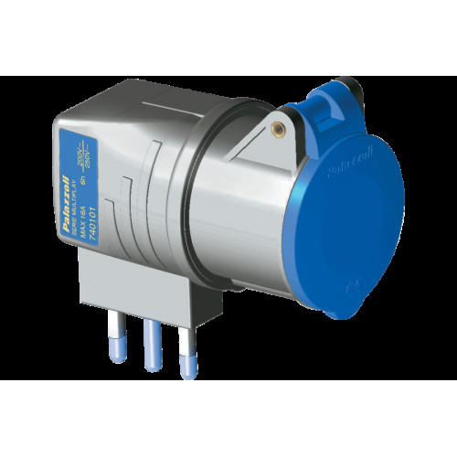 АДАПТЕР ШТЕПСЕЛЬНИЙ S17 РОЗЕТКА IEC60309 IP44 16A 200-250V 6H