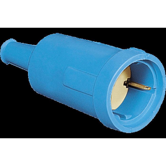 РОЗ'ЄМ 2P+E 10/16A 250V В ГУМІ 250V IP44