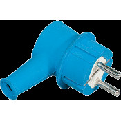 SPIN SCHUKO PLUG, 90° ANGLED 90° 2P+E 10/16A 250V IN RUBBER IP44 SPIN SCHUKO PLUG, 90° ANGLED 90° 2P+E 10/16A 250V IN RUBBER IP44