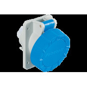 РОЗЕТКА НА ПАНЕЛЬ, КУТОВА, 15°, 32A 3P+N+E 200-250V 50-60HZ 9H IP66/IP67