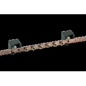 TOPTER EQUIPOTENTIAL BARS FOR EARTH CONNECTIONS N° 10 HOLES