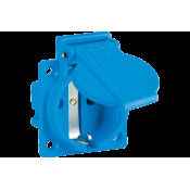 TOPTER FLUSH-MOUNTED SOCKET-OUTLET STANDARD ITALY/POLAND/HUNGARY 16A 250V