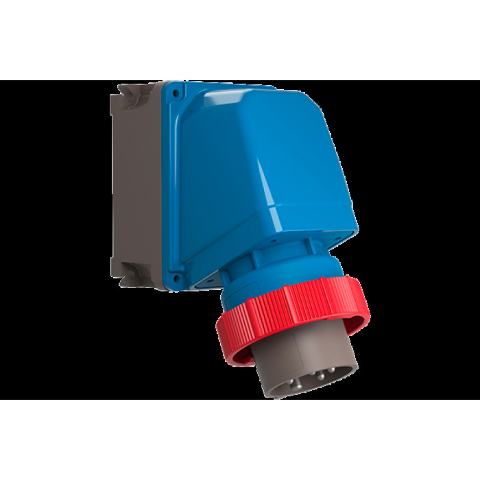 X-CEE 65° КУТОВИЙ НАСТІННИЙ ВВІД 125A 3P+N+E 400V 6H IP66/67/68/69
