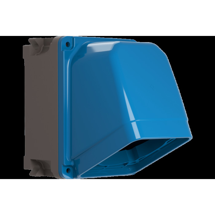 НАКЛОНЕНА НАСТІННА КОРОБКА TAIS 80° - 1 GANG 125A 114X114 IP66/67/68/69