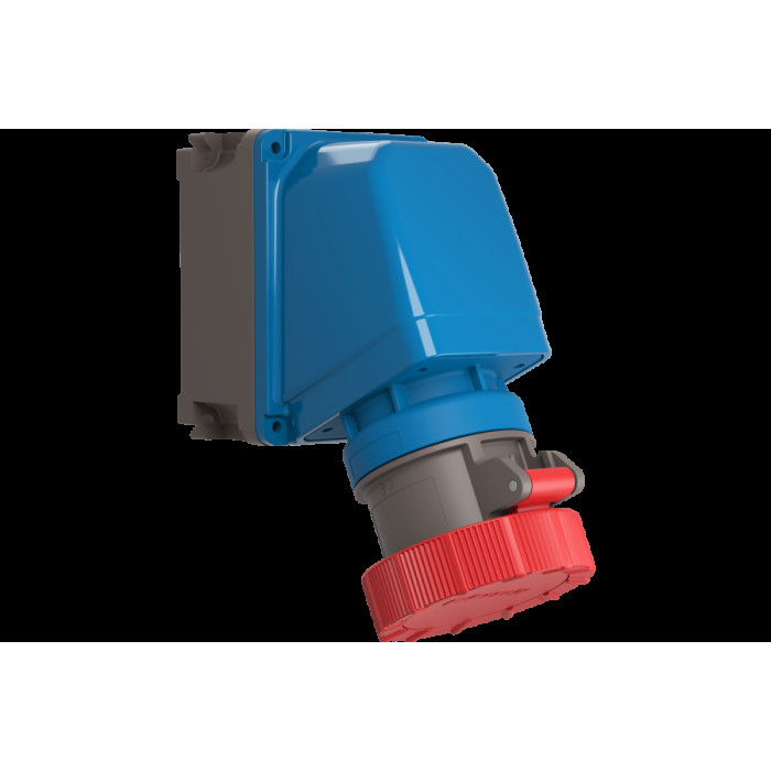 X-CEE 65° КУТОВА НАСТІННА РОЗЕТКА 16A 3P+E 400V 6H IP66/67/68/69 X-CEE 65° КУТОВА НАСТІННА РОЗЕТКА 16A 3P+E 400V 6H IP66/67/68/69