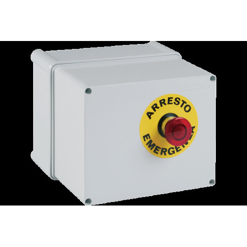 КОРОБКА ENERGYBOX З АВАРІЙНОЮ КНОПКОЮ IP55