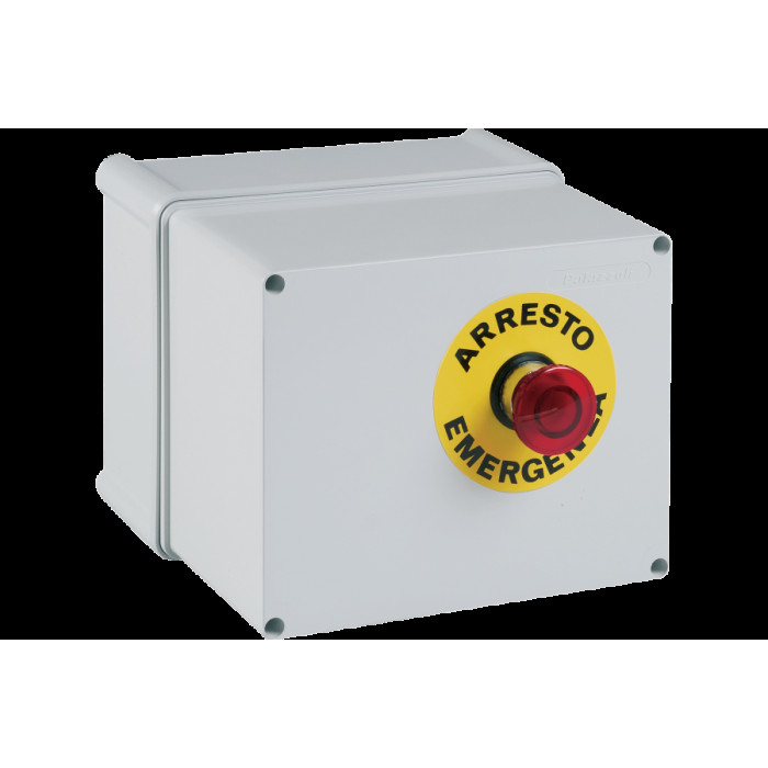 КОРОБКА ENERGYBOX З АВАРІЙНОЮ КНОПКОЮ IP55