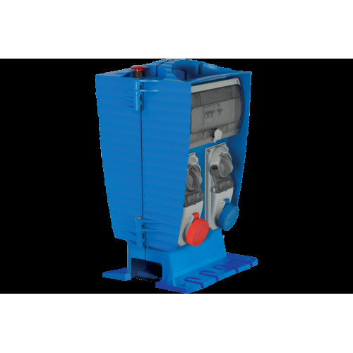 JANUS ASSEMBLY ACS WITH INTERLOCKED SOCKETS 1X P30/P17 - 3X 16A 2P+E PROTECTIONS: FUSE INGRESS: TERMINAL IP65