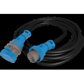 ENERGYGO X-CEE INTERLOCKED INDUSTRIAL EXTENSION LEAD 2P+T 16A 4H IP66/67/69 CABLE TYPE H07RN-F LENGTH 20 m
