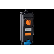 TAIS-EX SWITCHED SOCKET IN THERMOSETTING (GRP) WITH MECHANICAL INTERLOCK 32A 3P+N+E 9H IP66 2D 3G