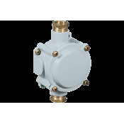 NAVE JUNCTION BOX IN BRASS UNAV 1398 WITH TERMINAL BLOCK 4X6 MM² -CABLE GLAND 24X14 NAVE JUNCTION BOX IN BRASS UNAV 1398 WITH TERMINAL BLOCK 4X6 MM² -CABLE GLAND 24X14