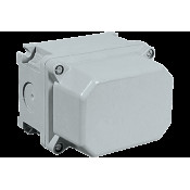 NAVE THERMOSETTING JUNCTION BOX 92X92X100 WITH TERMINALS 4X6 MM² BLIND WALLS