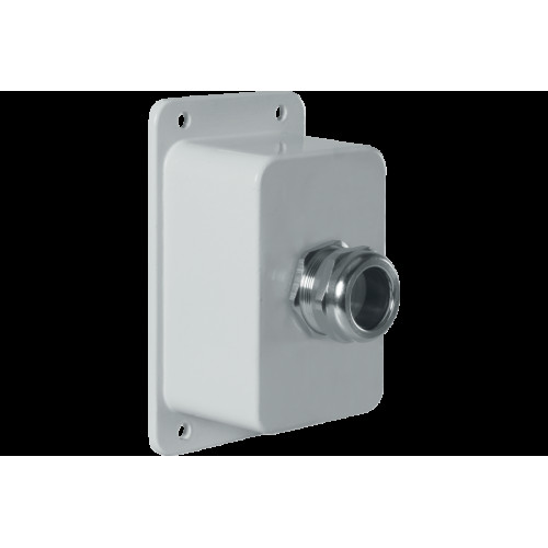 ALUPRES-T54 CLOSING FLANGE IN ALUMINIUM WITH BRASS CABLE GLAND M40